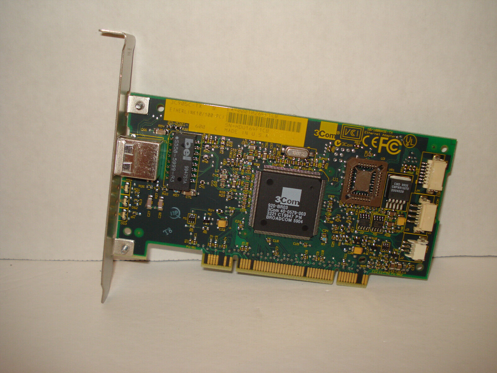 3COM 3C905C-TX PCI SLOT 10/100 FAST ETHERNET