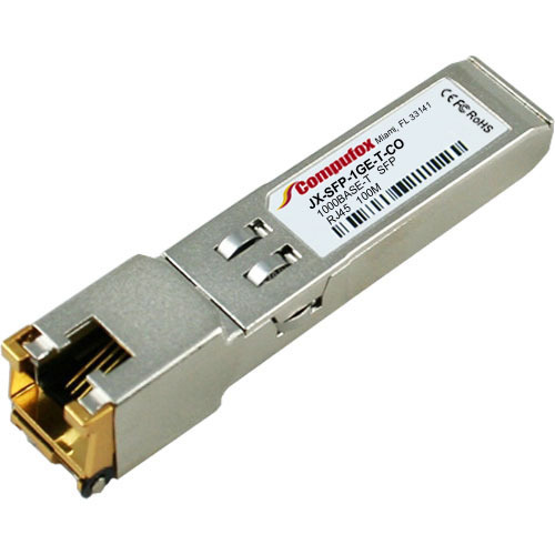 JX-SFP-1GE-T - SFP 1000BASE-T copper, 100m (Compatible with Juniper)