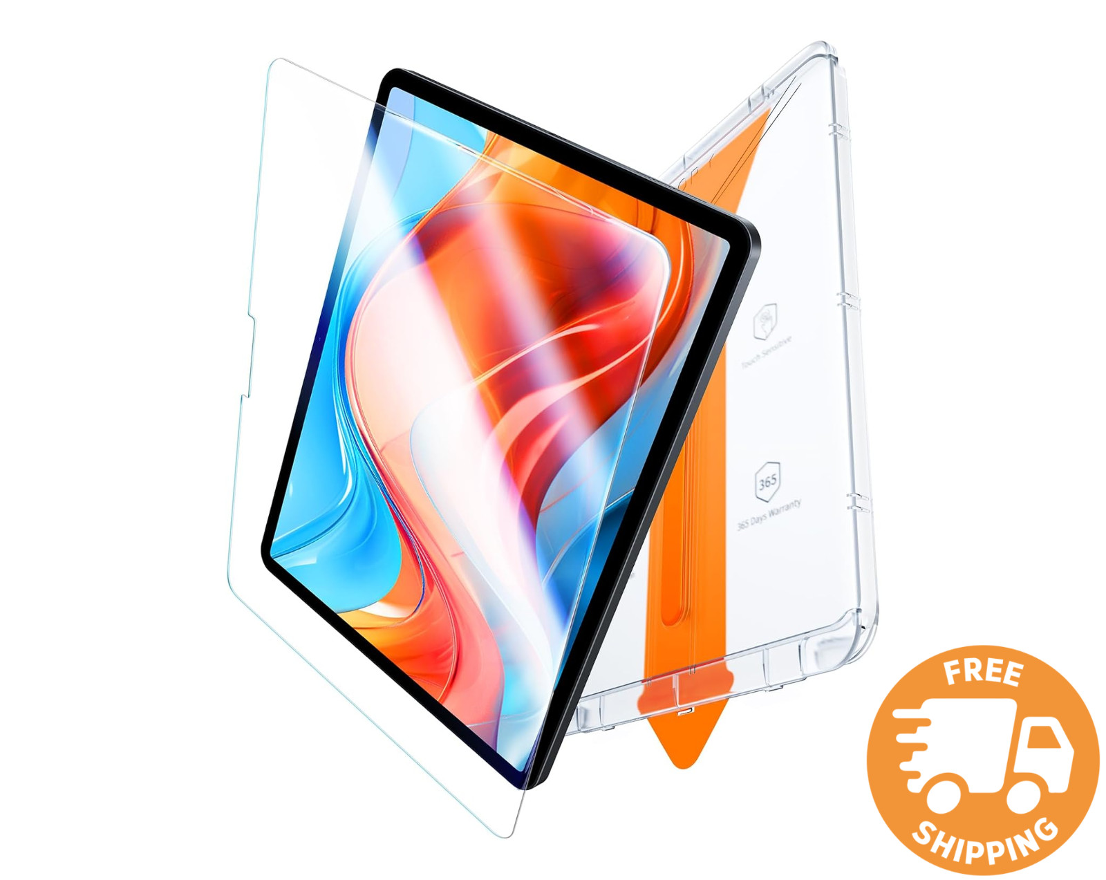 Top 9H+ Glass for iPad Air 11" Screen Protector M3 2025/ M2 2024 Military Grade