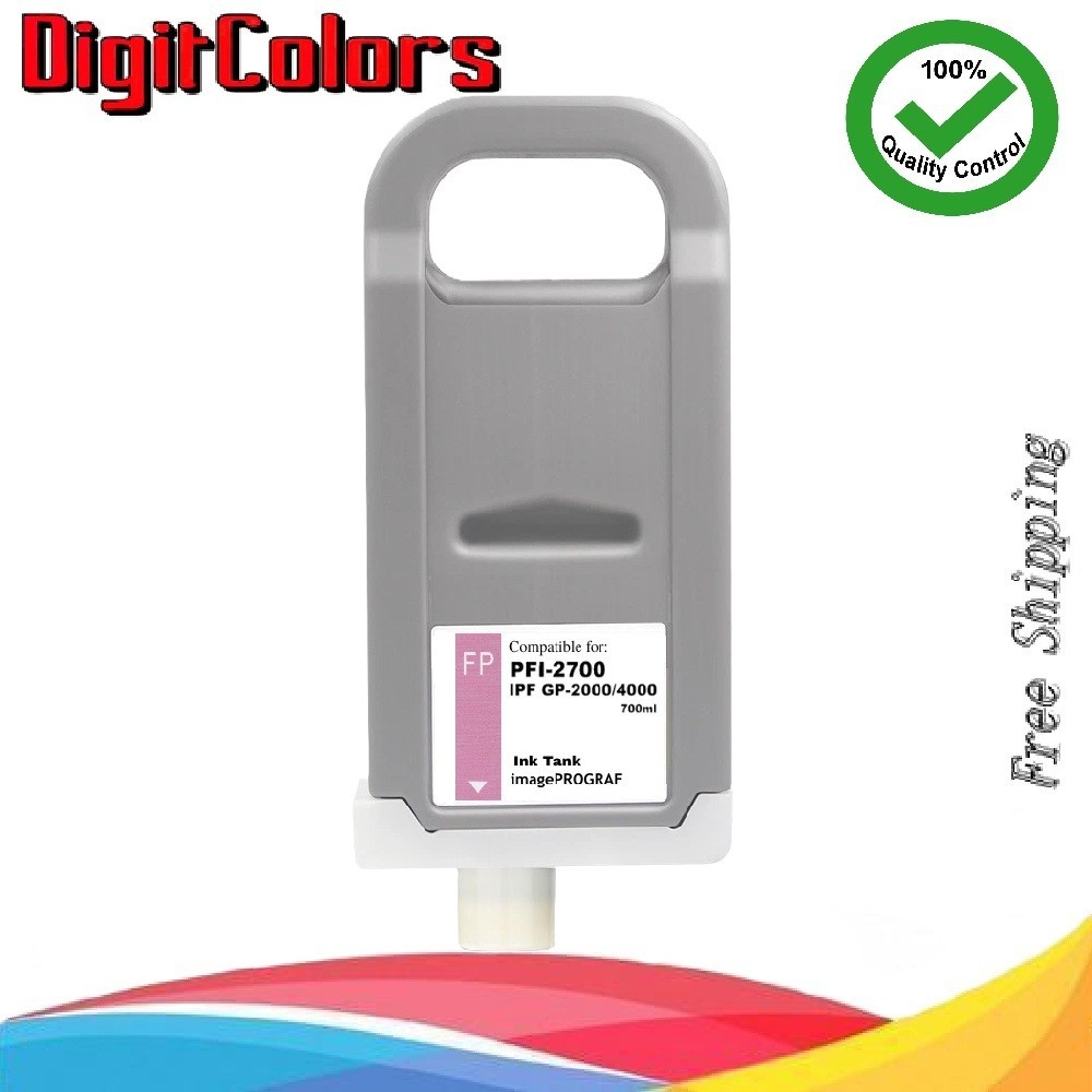 PFI-2700 Fluorescent Pink Ink Cartridge for Canon IPF GP-2000 GP-4000 PFI2700FP