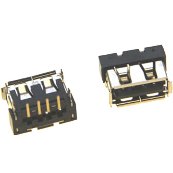USB JACK 2.0 FEMALE SURFACE MOUNT PCB SMT REPLACEMENT PORT TYPE-A CONNECTOR