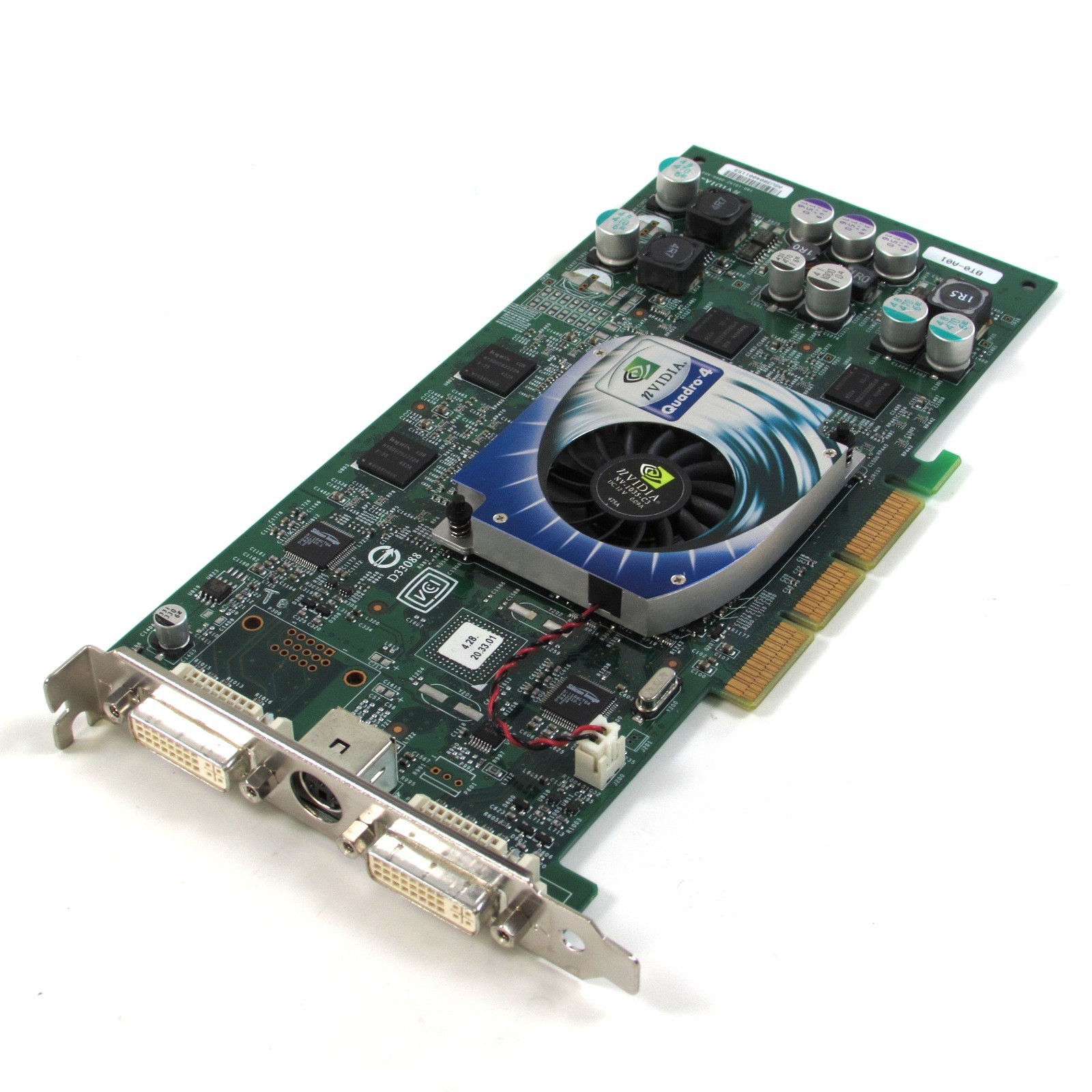 nVIDIA Quadro 4 900XGL 8X AGP 128MB Dual DVI IBM FRU59P4991 600-50152-0021-004