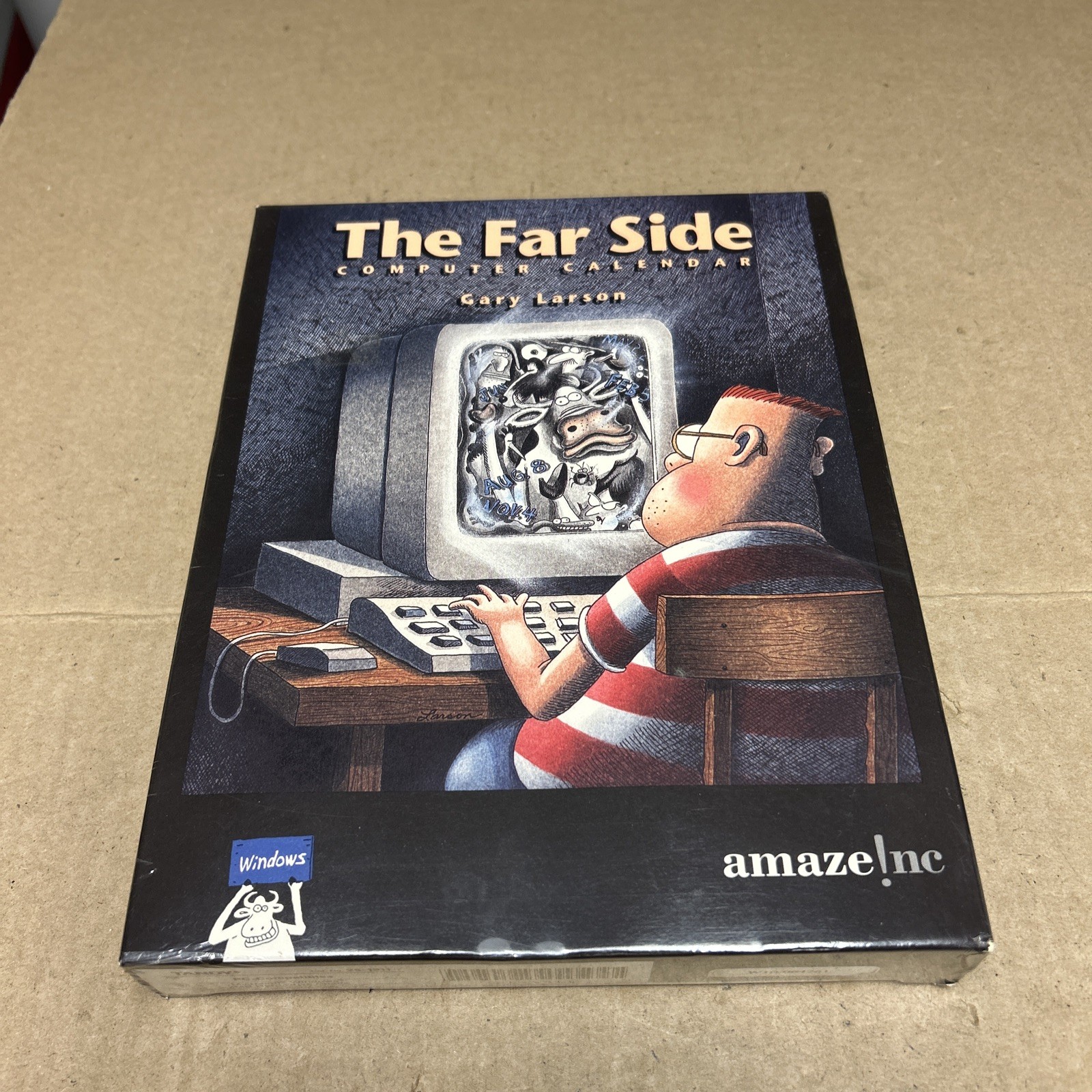NEW - The Far Side 1991 Windows Computer Calendar Gary Larson