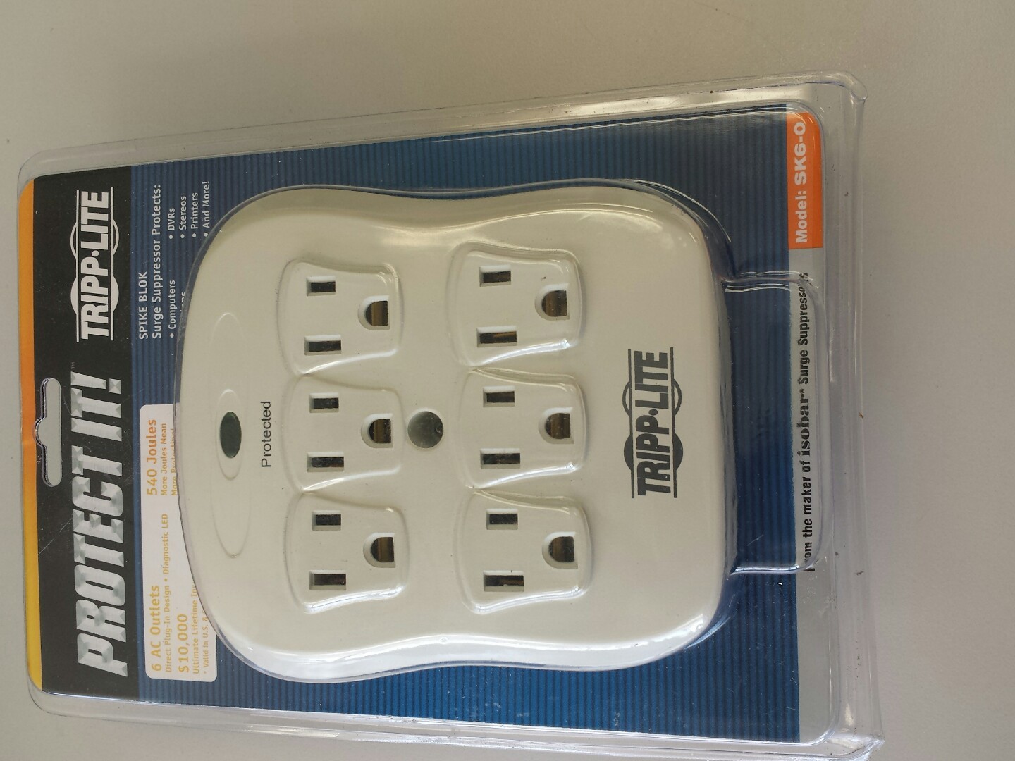 Tripp Lite SK6-0 Surge Protector