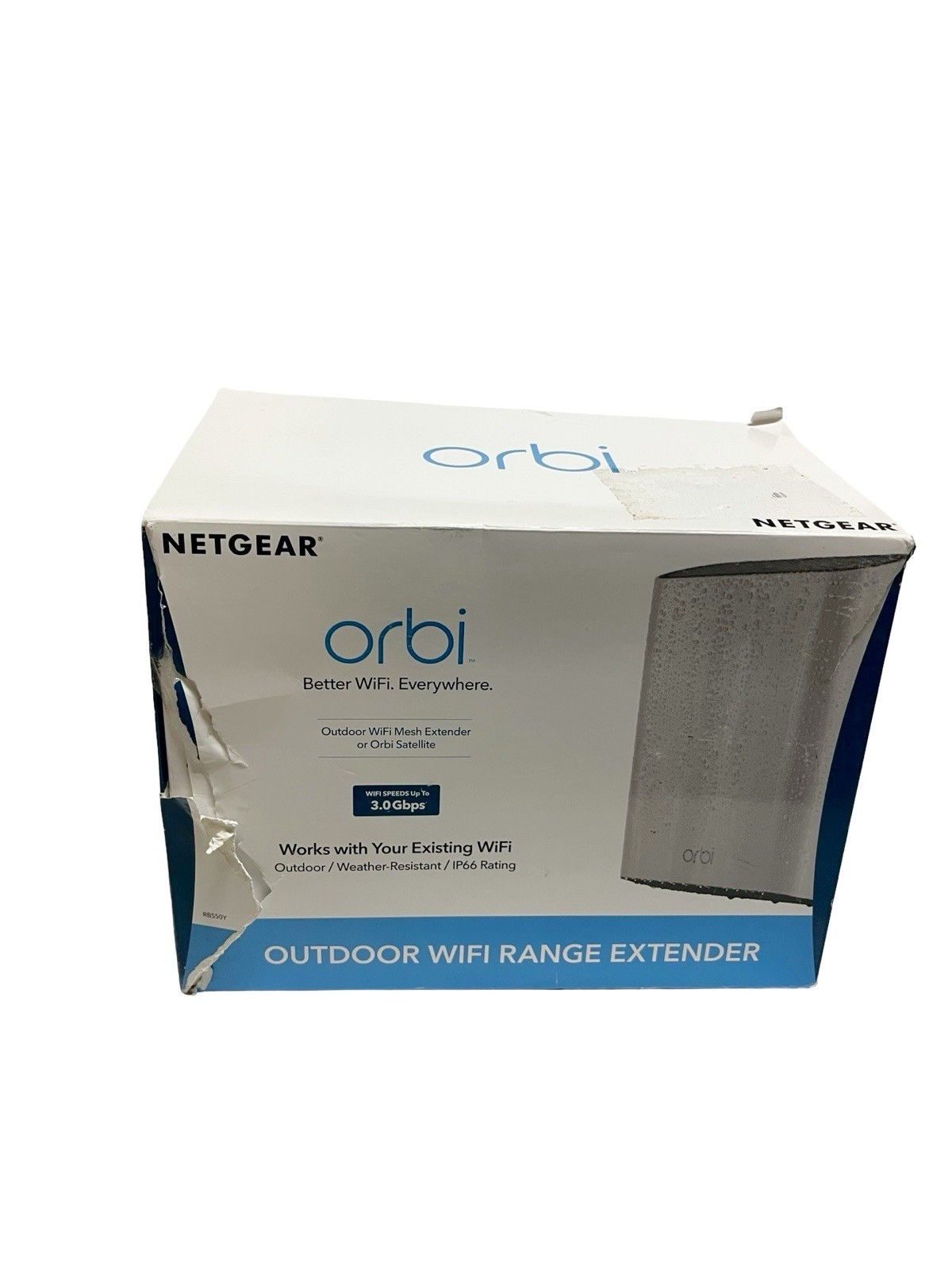 NETGEAR Orbi Outdoor Satellite RBS50YV2 WiFi Range Extender RBS50y V2