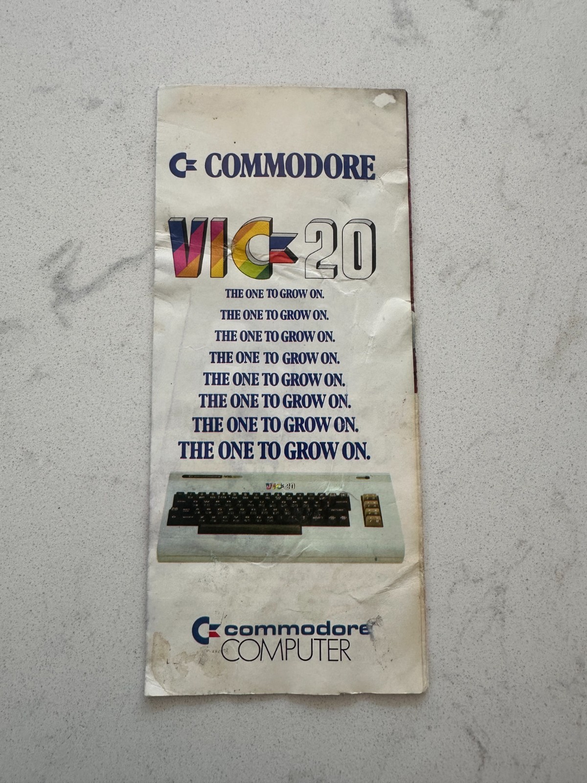Rare Commodore VIC-20 Ad Pamphlet Flyer Fold-Out