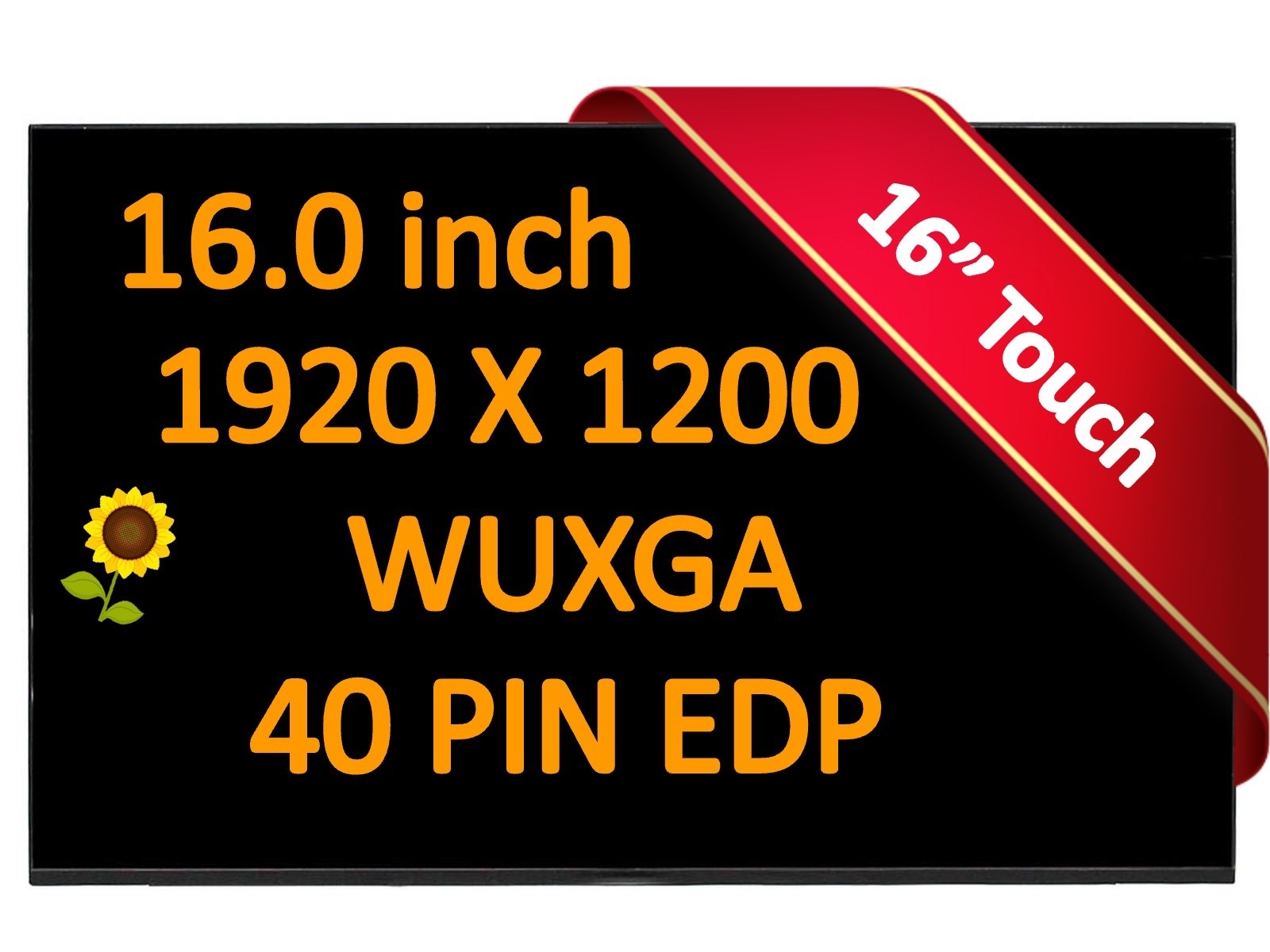 Dell 16 DC16251 16" FHD WUXGA Touch LED LCD Screen display replacement New