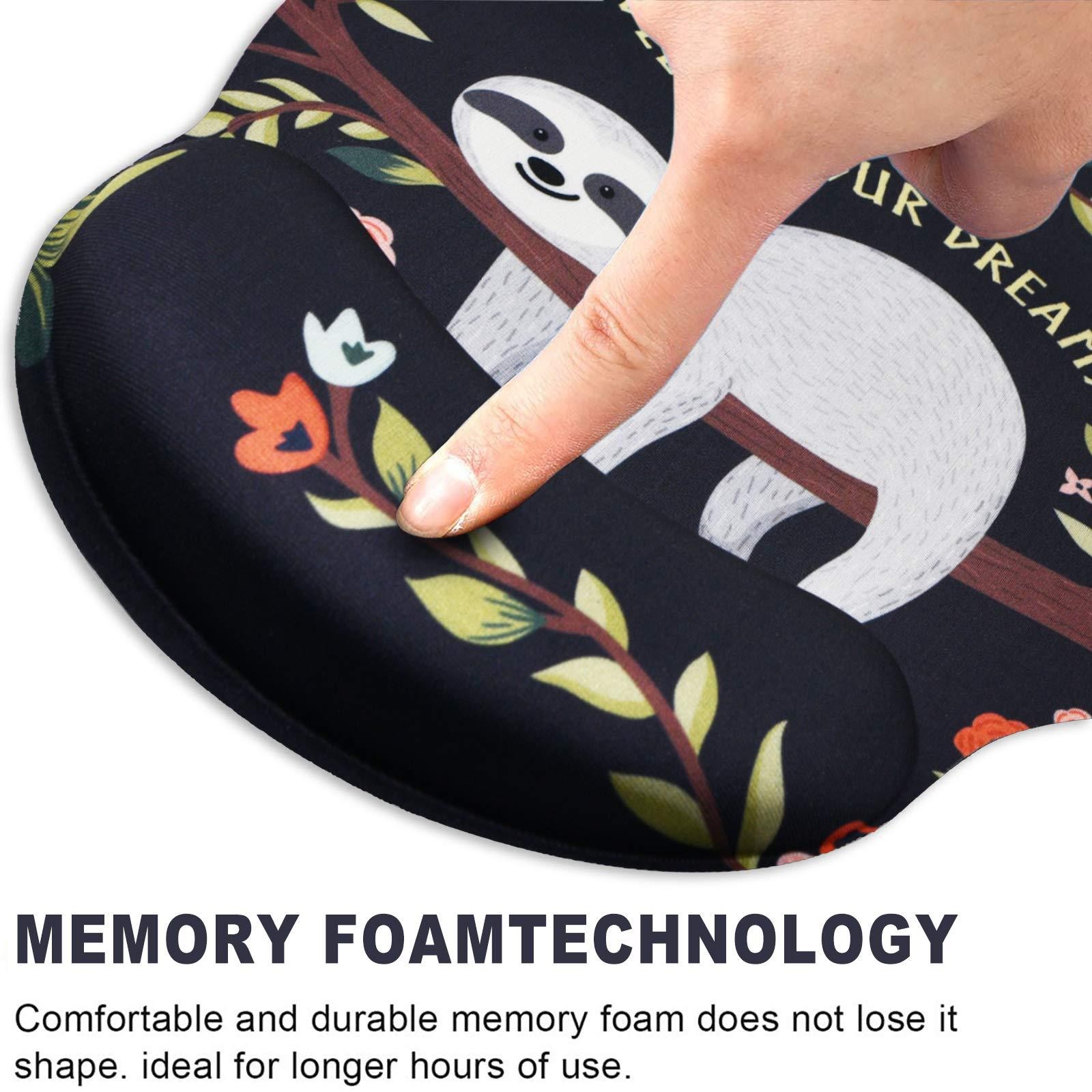 Cute Cat Cartoon 3D Silicone Wrist Mouse Pad
