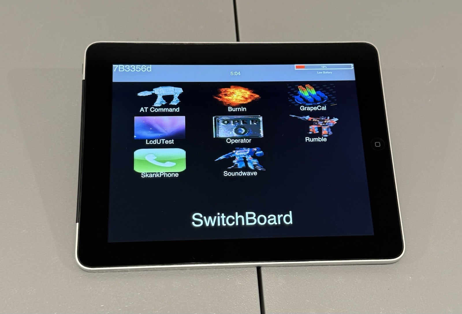 Apple iPad First Generation 2012 Prototype 2012 Rare