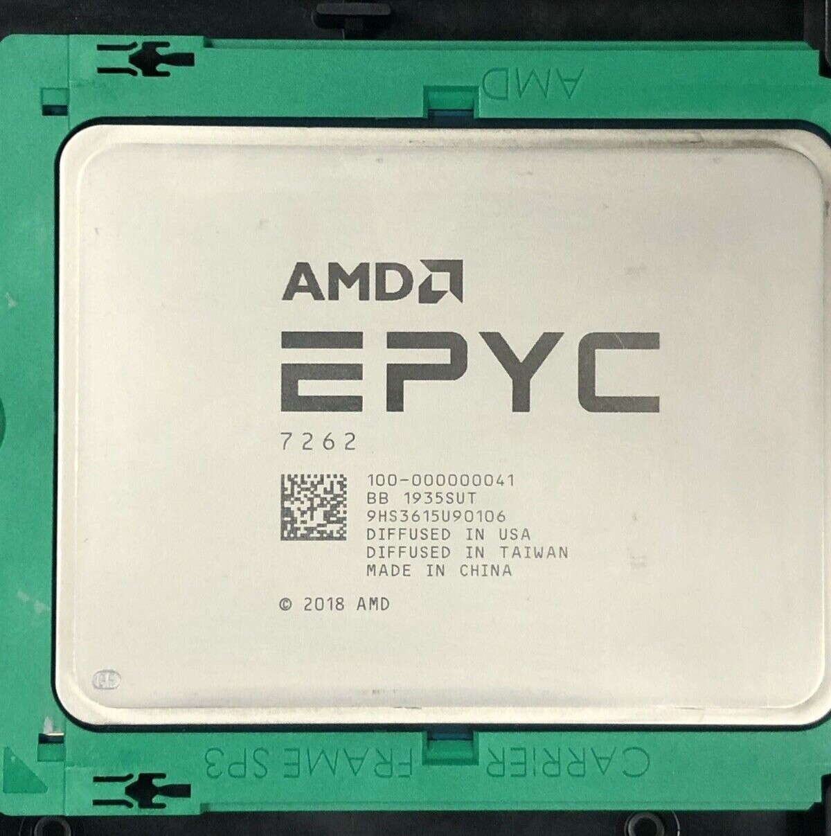 AMD EPYC 7262 8 Core 3.2GHz Socket SP3 155W Server CPU Processor HPE OEM 3.2 GHz