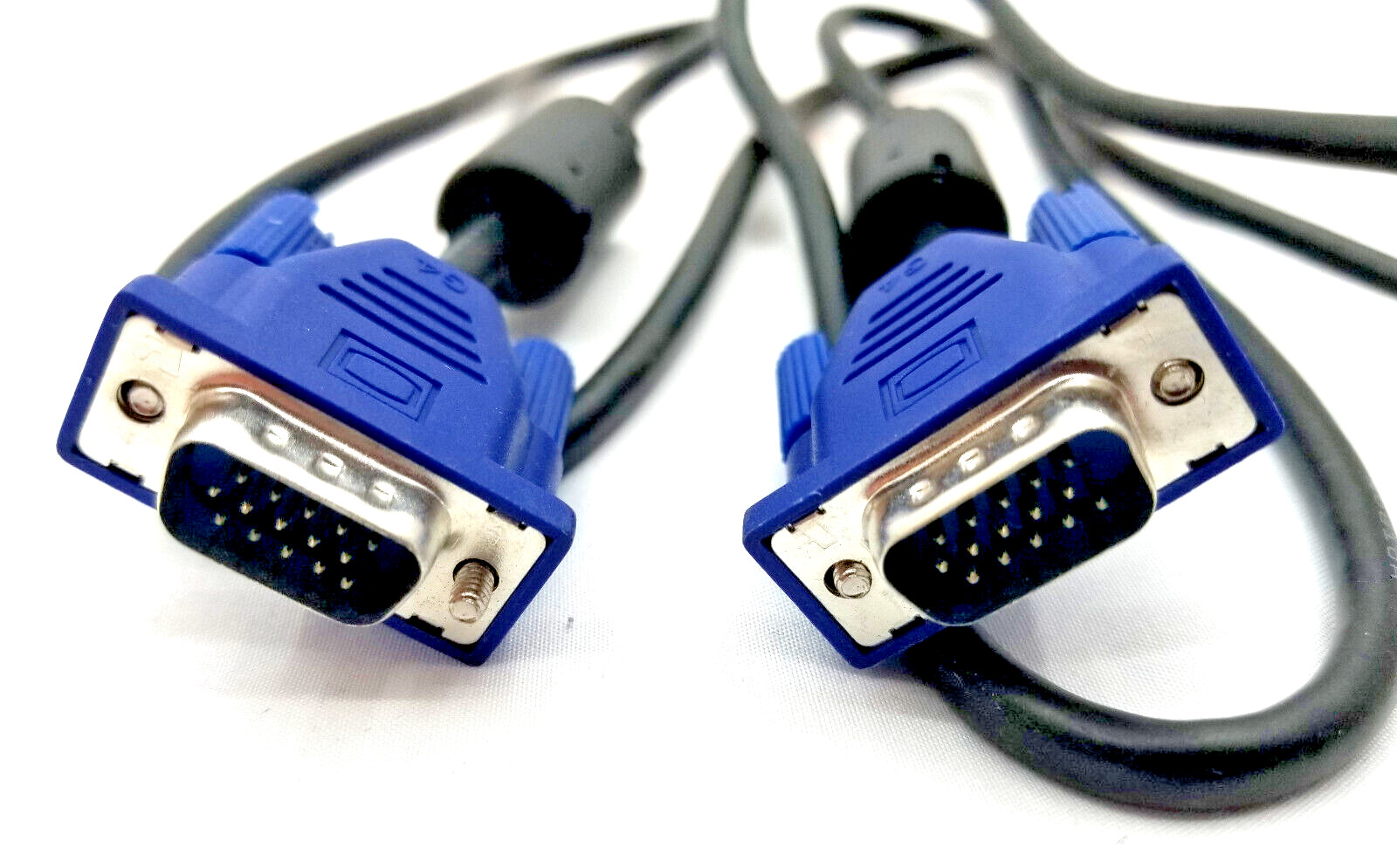 Super SVGA/VGA Monitor Male to Male Extension Cable, 6ft, Blue