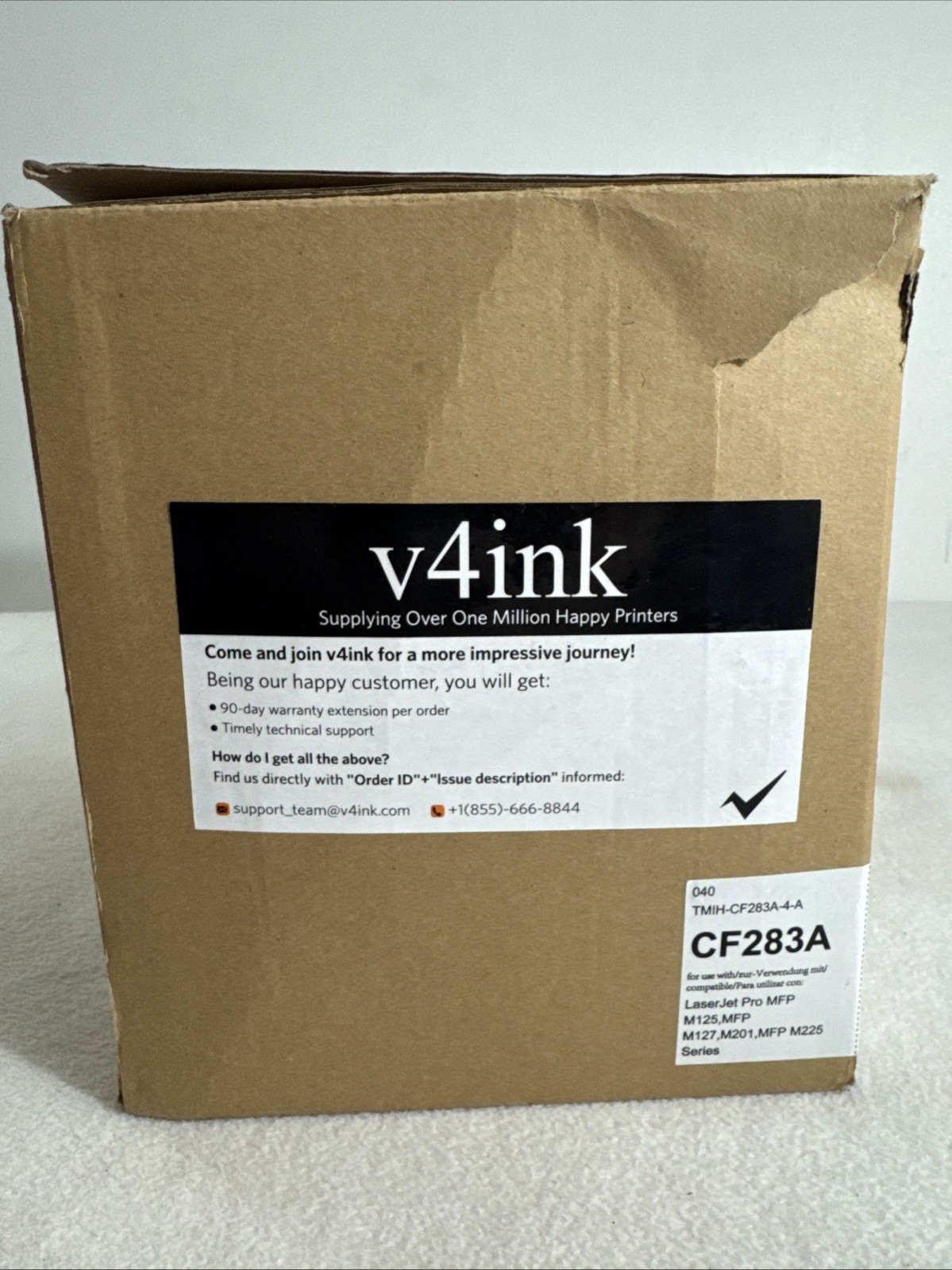 4pk Toner Cartridges 83A CF283A For LaserJet Pro New Unused Open Box