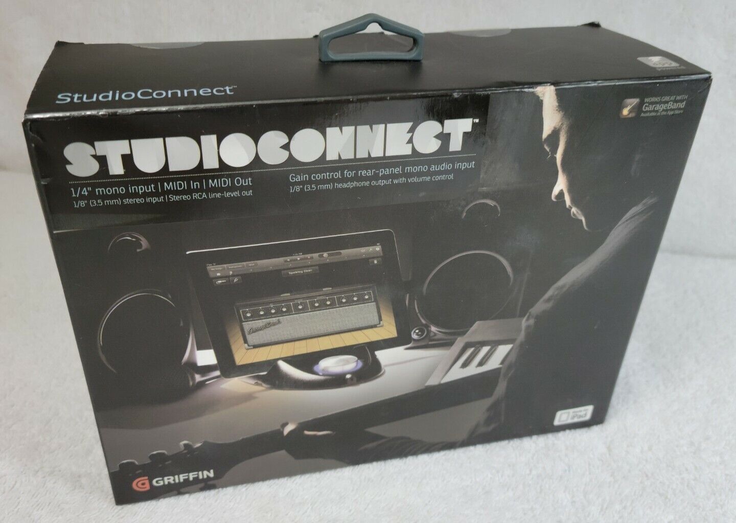 Griffin GC35855 Studio Connect MIDI Controller & Charging Dock for iPad NEW 