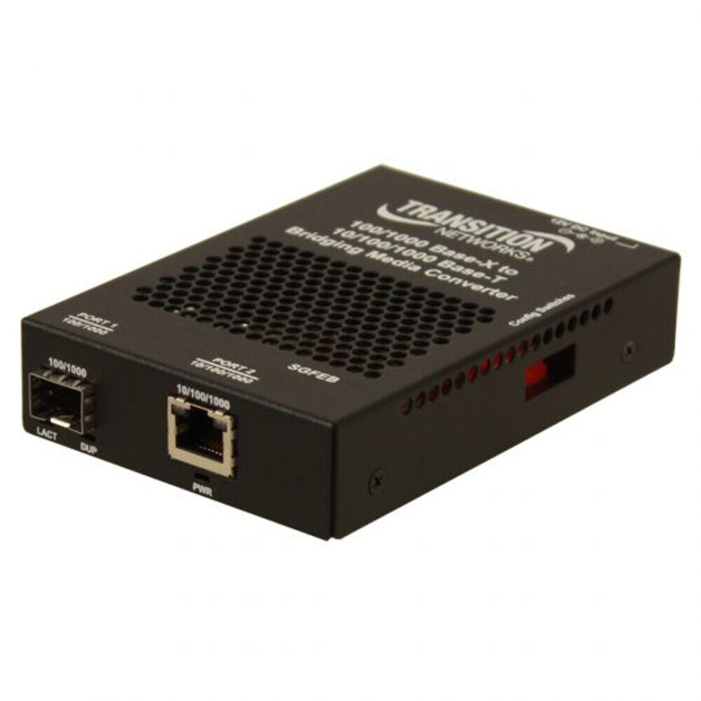Transition Networks SGFEB1013-130-NA Media Converter 1000Base-X MM SC 850nm