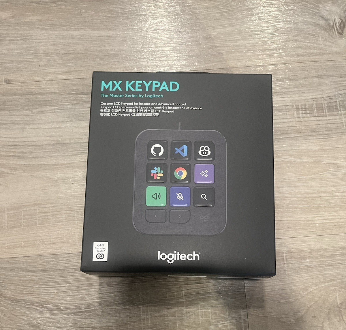 Logitech Creative Console MX Keypad AI Control Key for Developers Graphite [NEW]