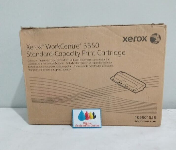 Xerox 106R01528 Black WorkCentre 3550 Print Cartridge Xerox WorkCentre 3550