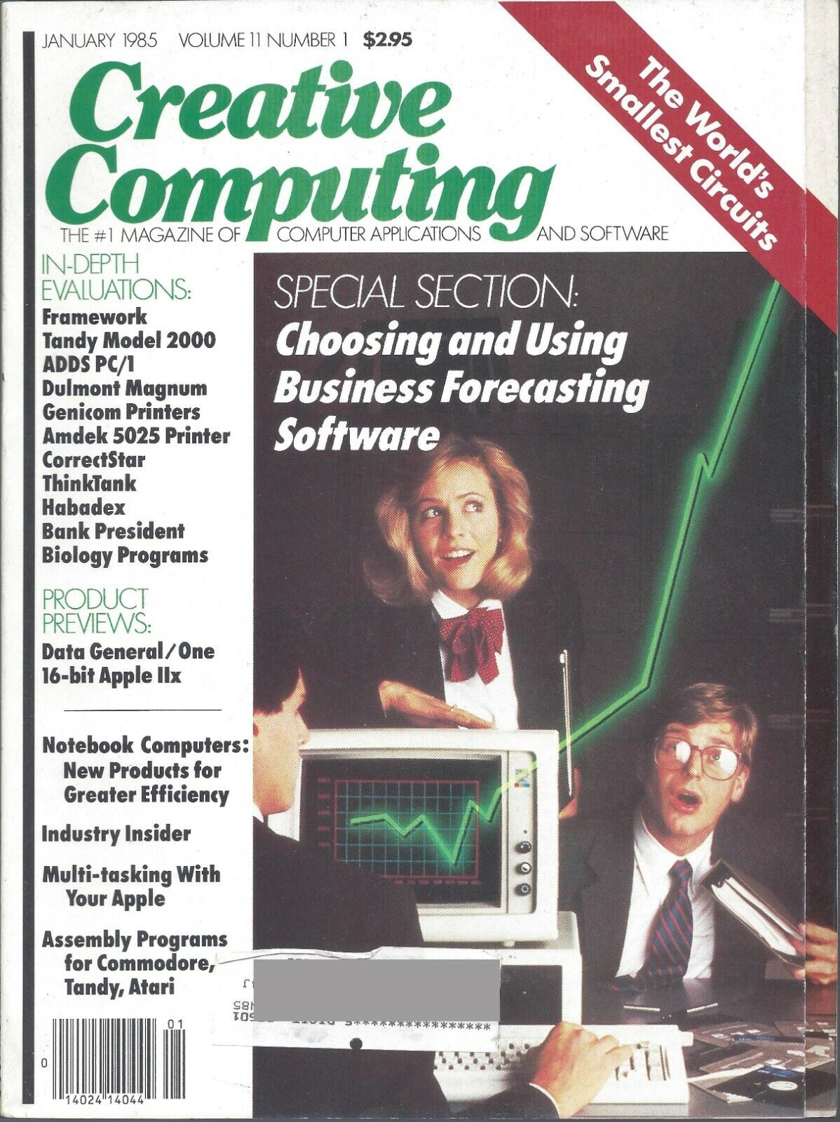 Creative Computing Magazine, January 1985