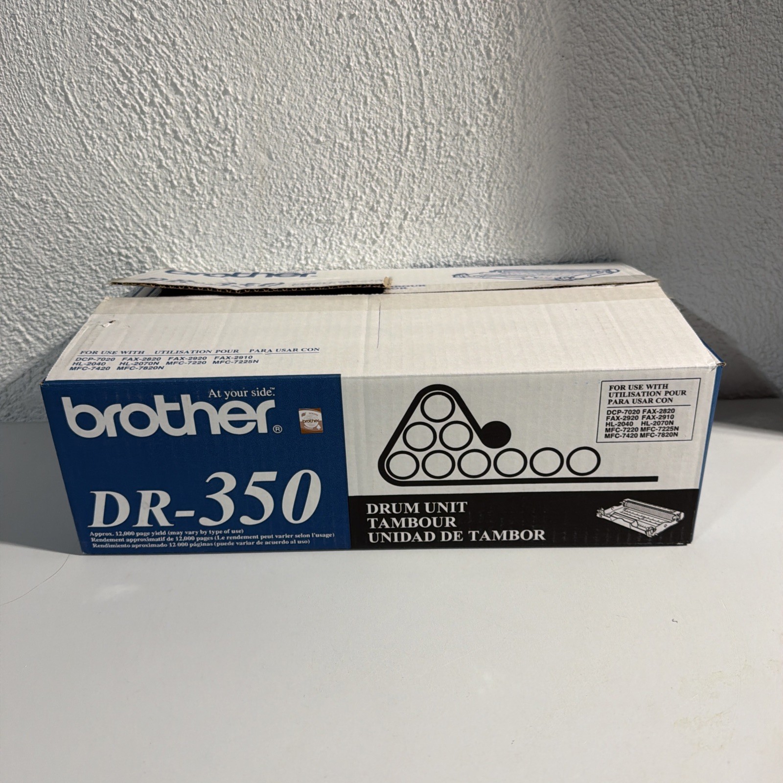Genuine Brother DR-350 DR350 Drum Unit for Brother Printers New Open Box