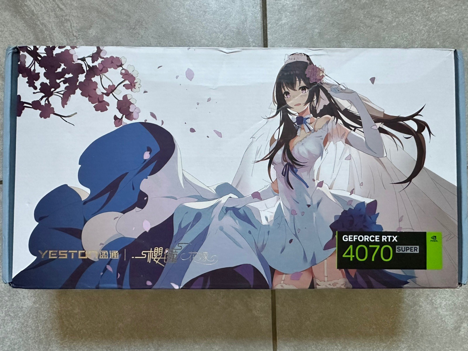 Yeston NVIDIA GeForce RTX 4070 SUPER Graphics Card with RGB Lighting
