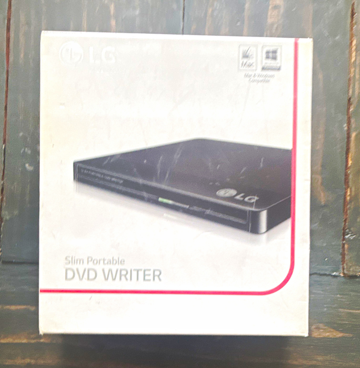 LG Slim USB-Powered External DVD Writer GP50NB40 USB 2.0 Black Mac/PC