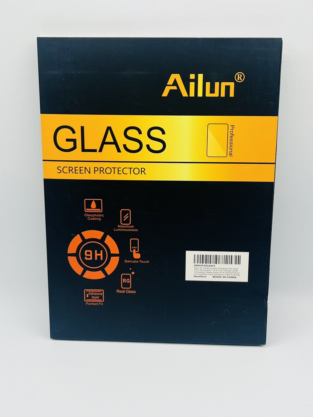 Ailun Glass Screen Protector 9H ipad 10th gen