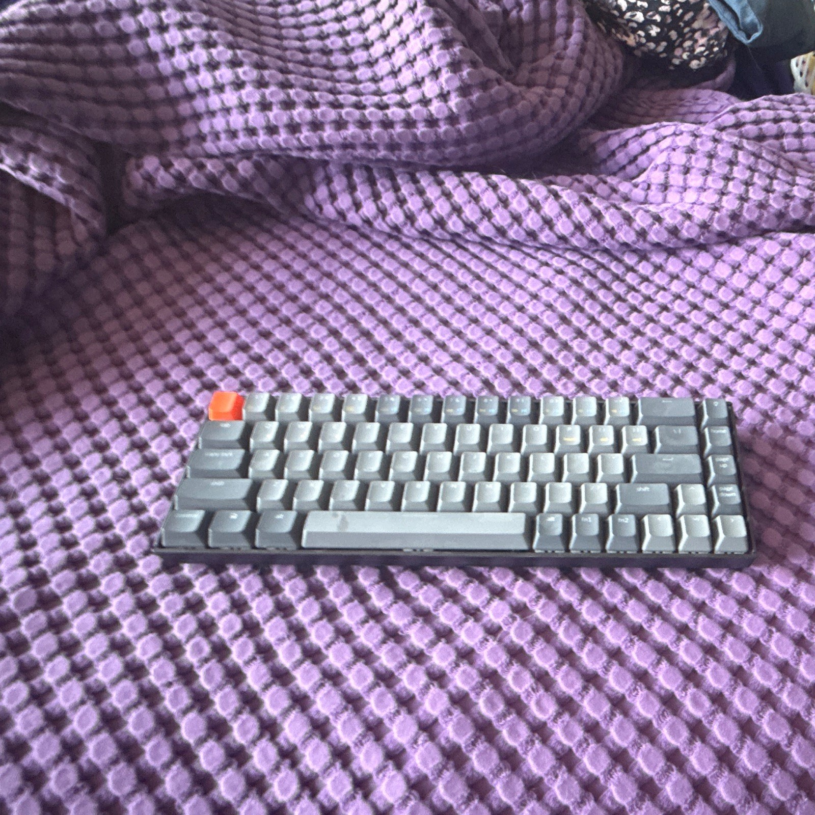 Keychron K6 Hot-Swappable Wireless Mechanical Keyboard RGB Gateron Brown 68-Key