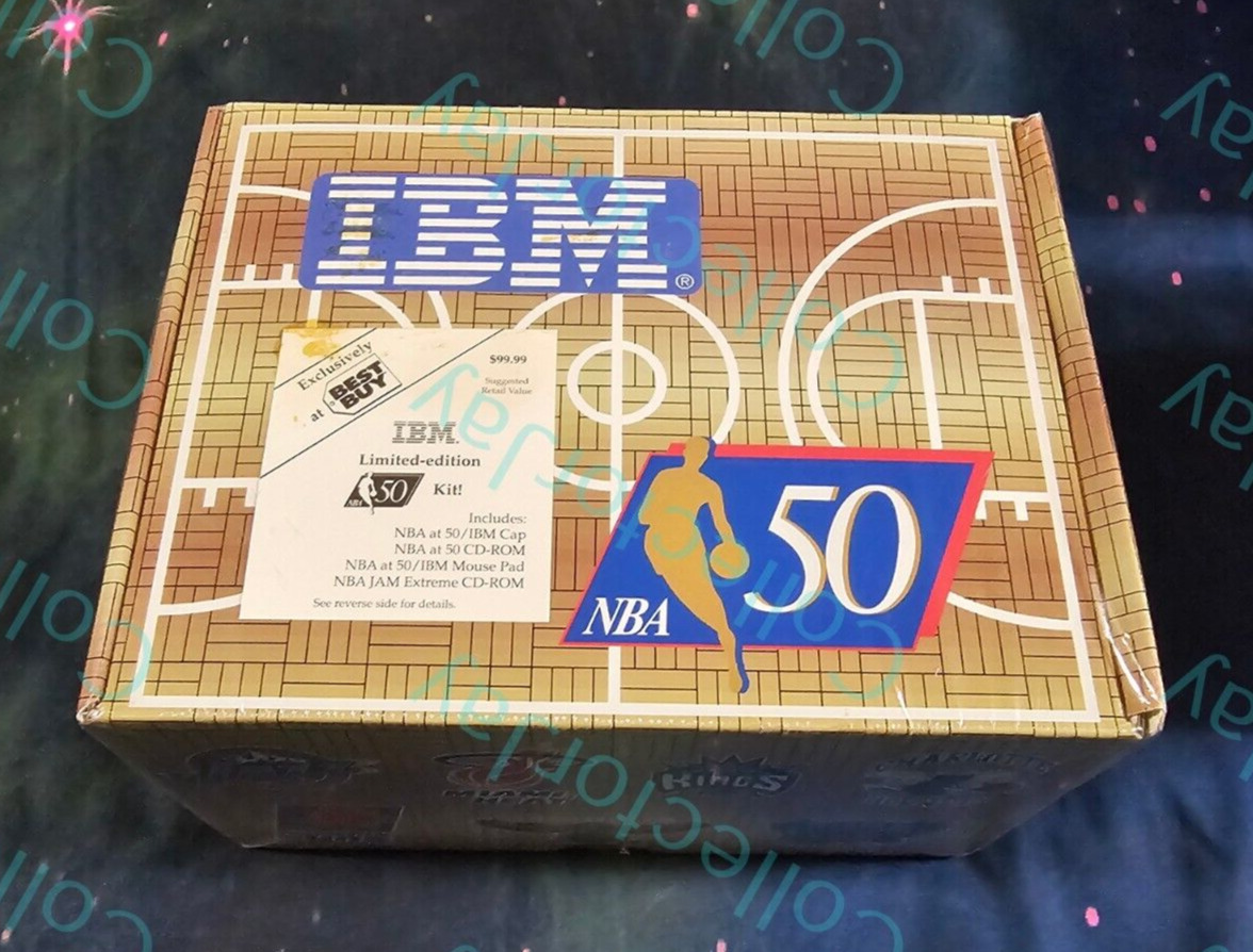 IBM computer NBA 50 Limited edition Best Buy Kit *Vintage* New old Stock Sealed*