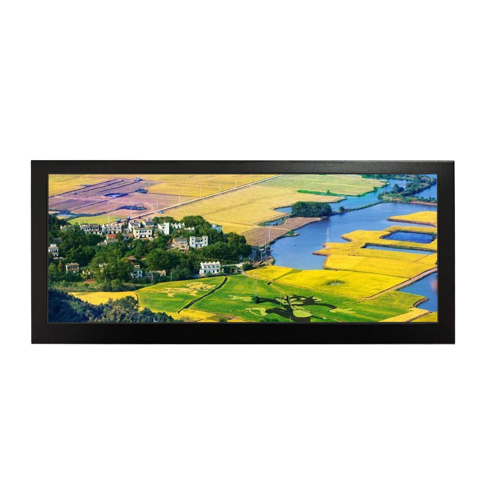 10.3 Inch 1920x720 600 nits IPS LCD Monitor,Min H/D USB-C/Type-C Video Input