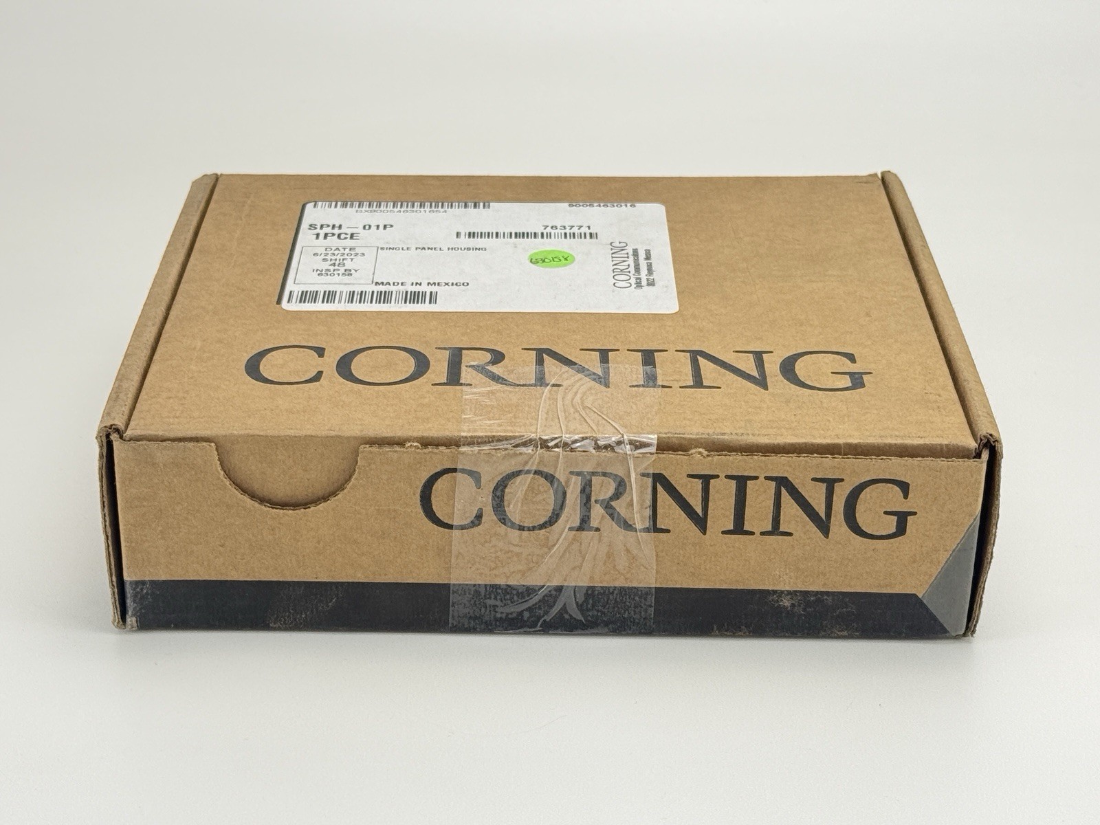 Corning SPH-01P Single-Panel Housing Wall-Mountable Black, for 1 CCH Panel *NEW*