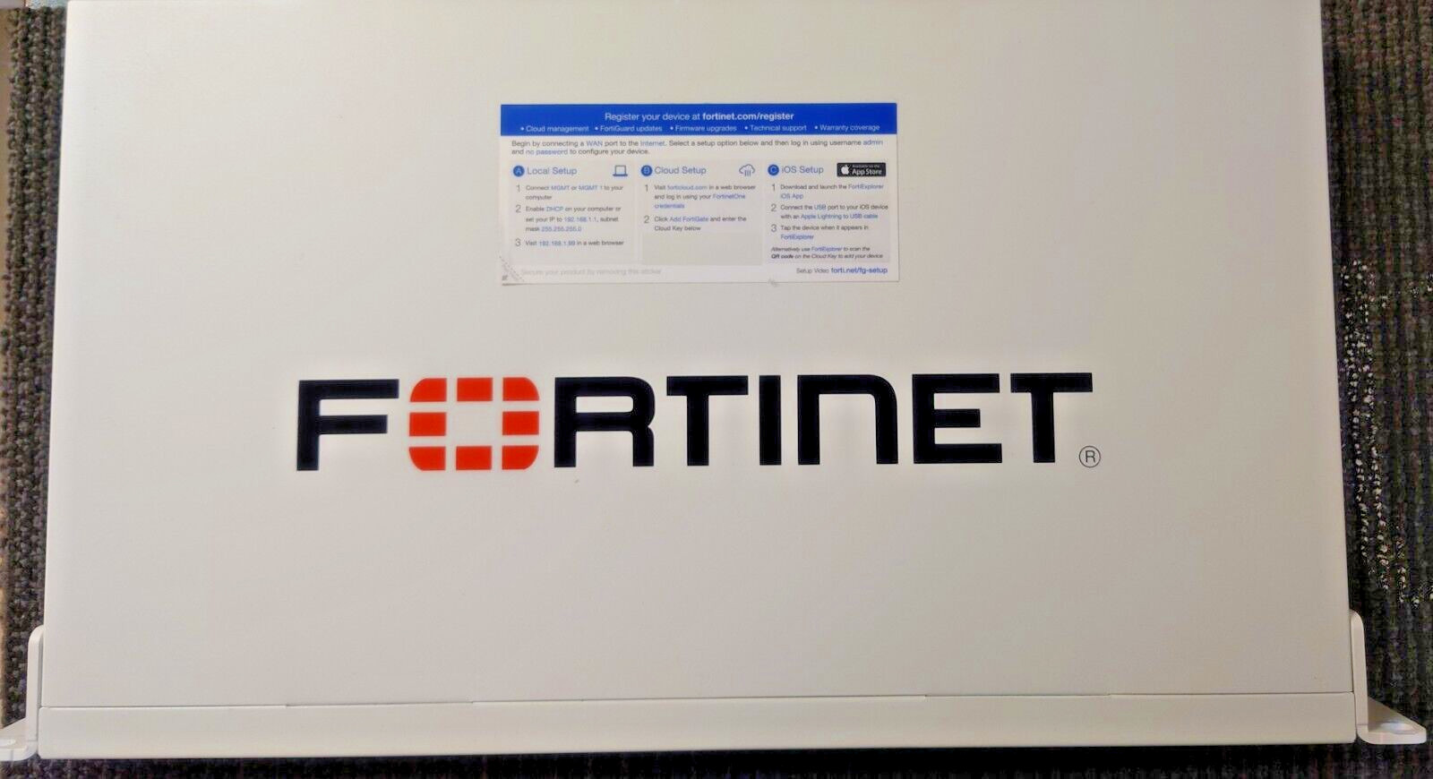 Fortinet FortiGate 100F - VPN Firewall Network Switch