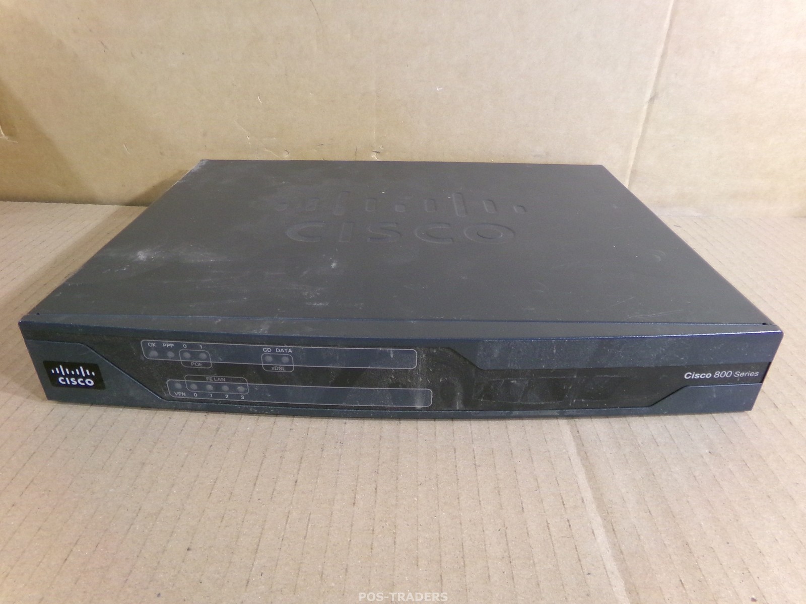 Cisco C887VAM-K9 V02 Integrated Services Network Router - EXCL RACK EARS / PSU