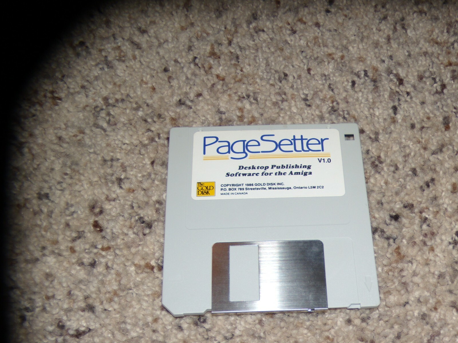 Page Setter Desktop Publishing Software for the Amiga - Commodore Amiga Program
