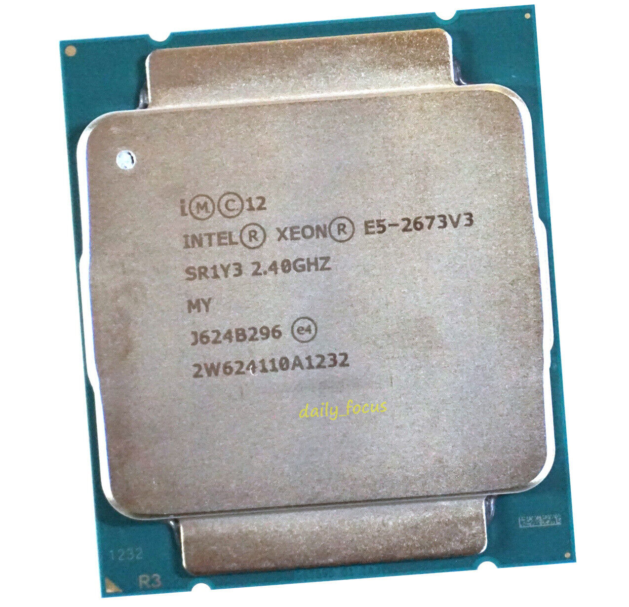 Intel Xeon E5-2673 V3 2.4 GHz LGA2011-3 12 Core SR1Y3 CPU Processors 30 MB