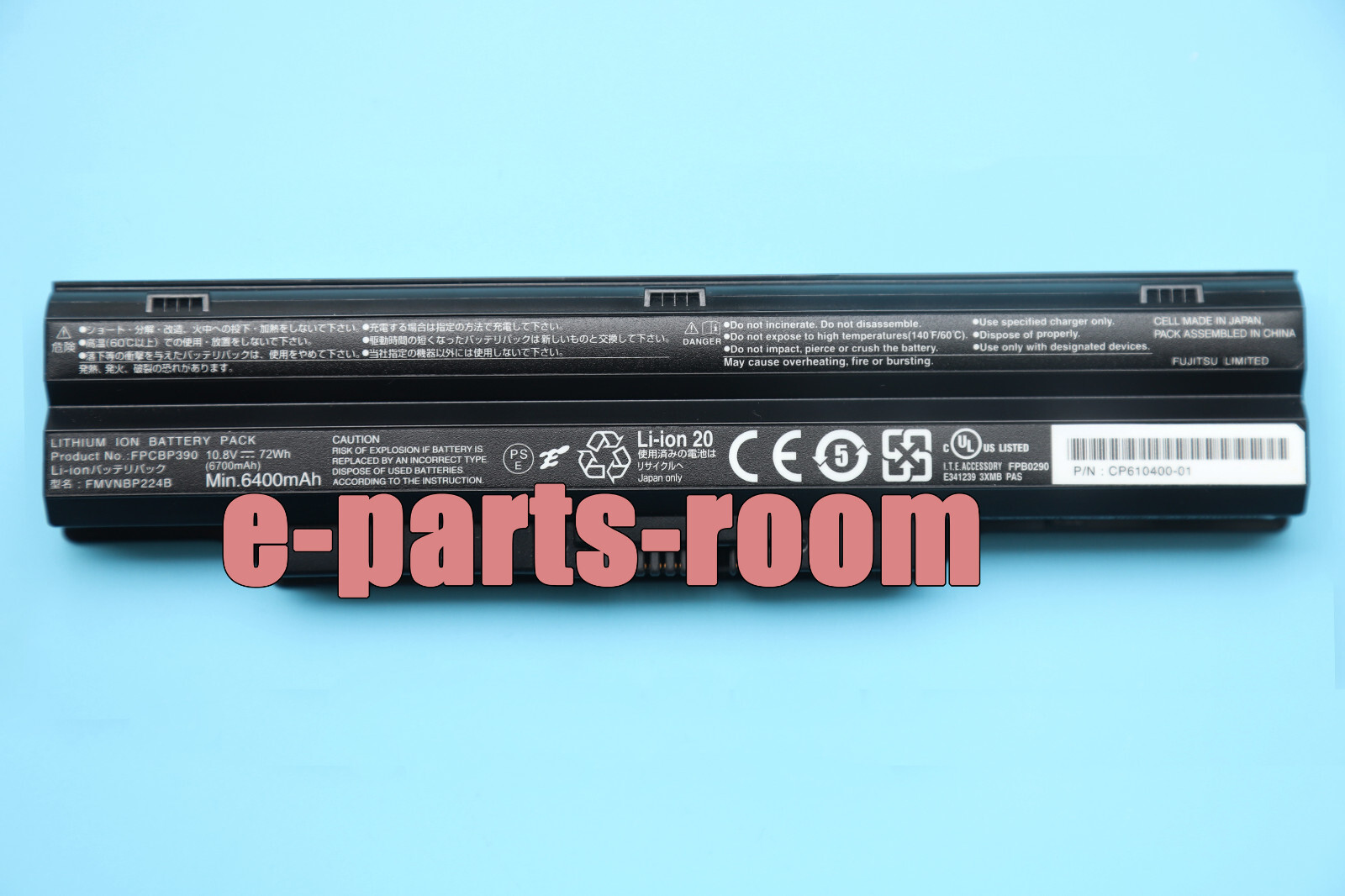 Genuine FPCBP390 FPCBP391 FPCBP392 Battery for Fujitsu LifeBook SH782 FMVNBP224B