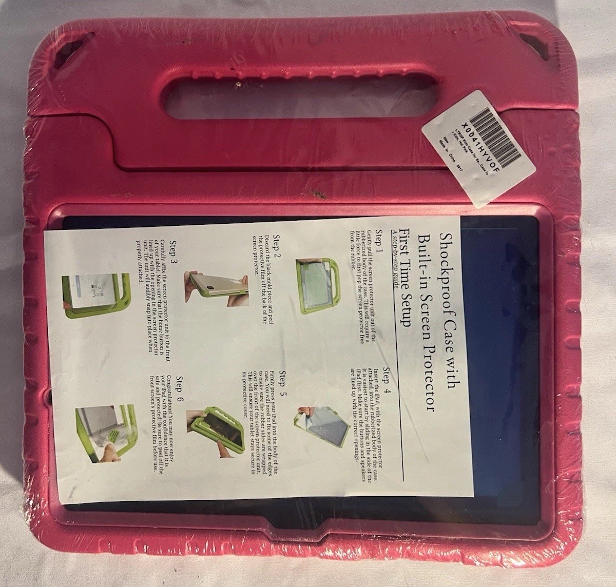 Shockproof Case With Built in Screen Protector For Kids