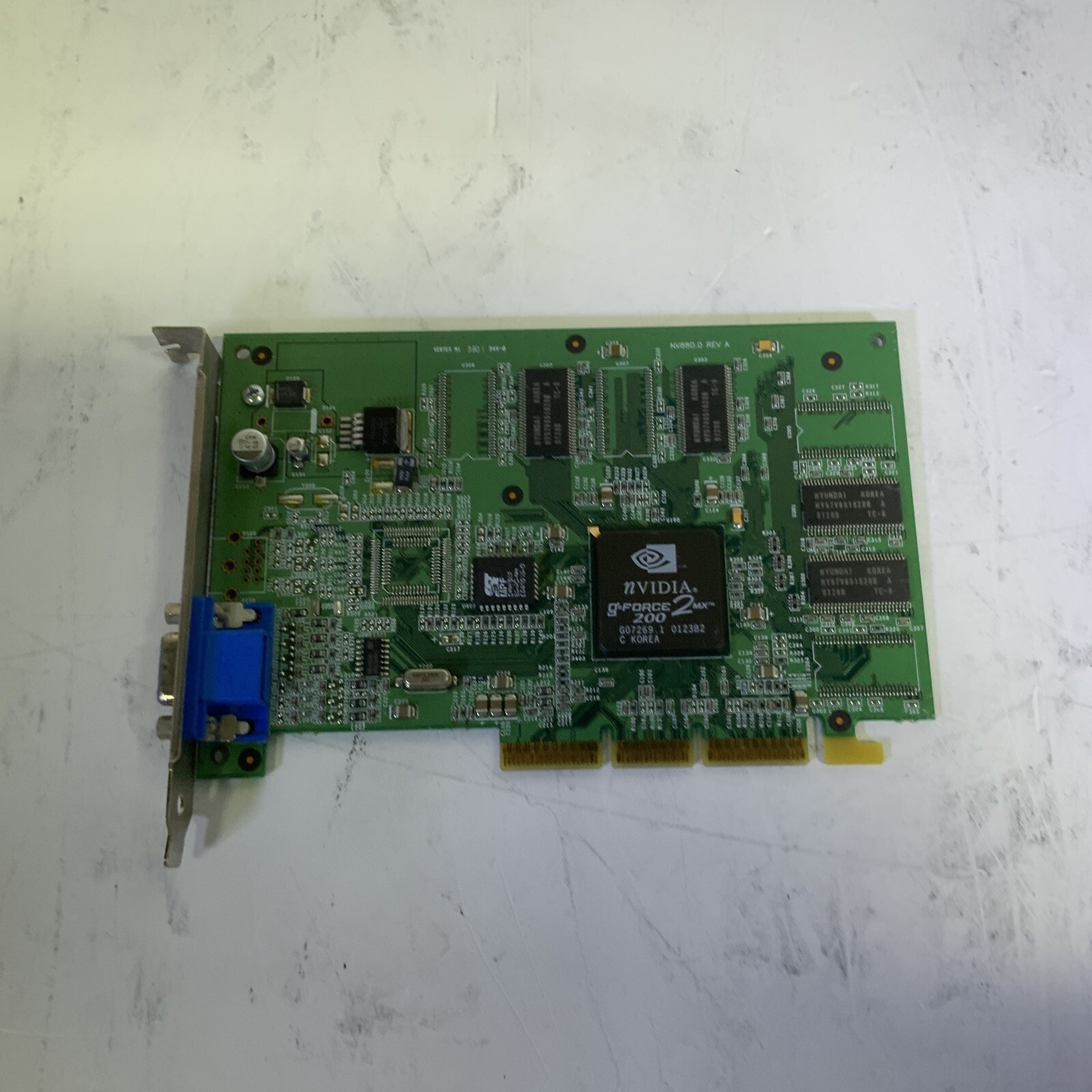 M7800.0 NVIDIA GFORCE2MX 200 AGP VIDEO CARD - NG Q4A
