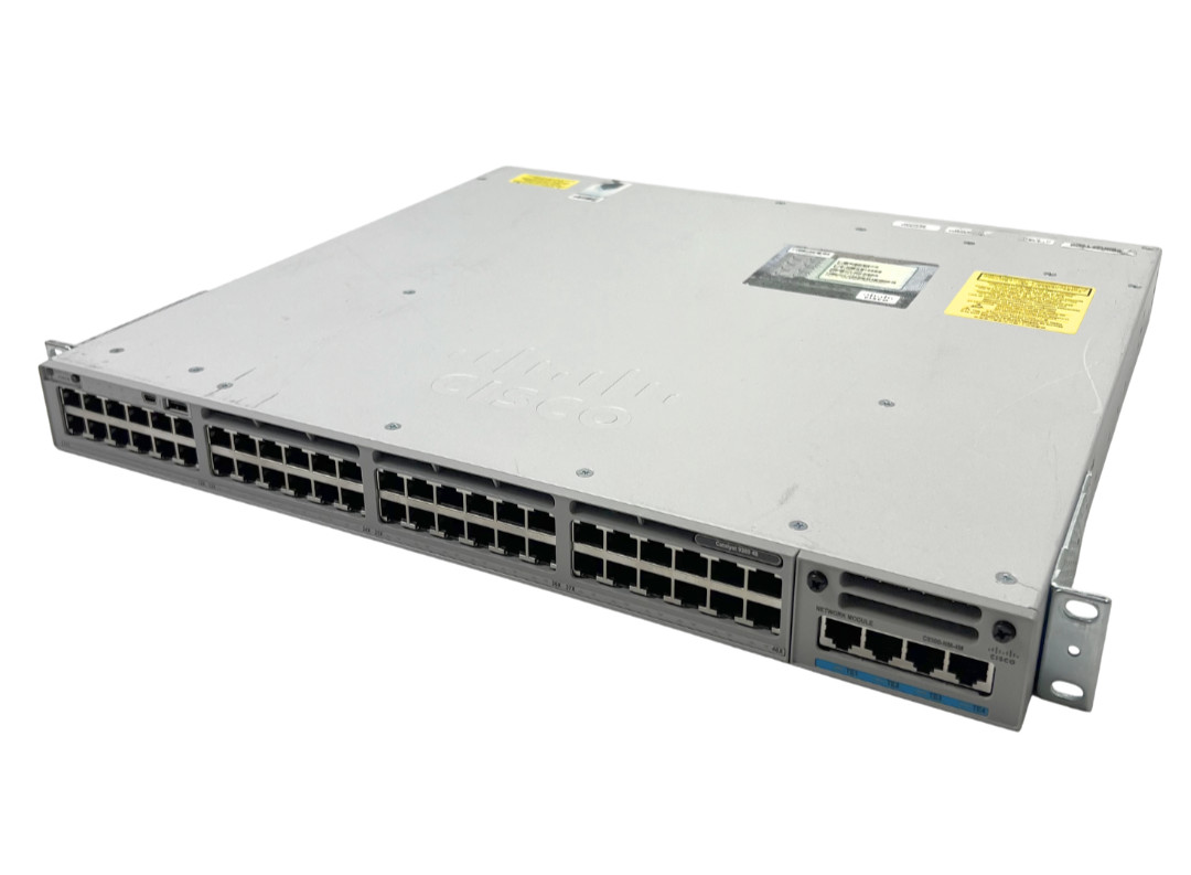 Cisco Catalyst C9300-48T-E V05 Network Essentials Switch w/ C9300-NM-4G + 2x PSU