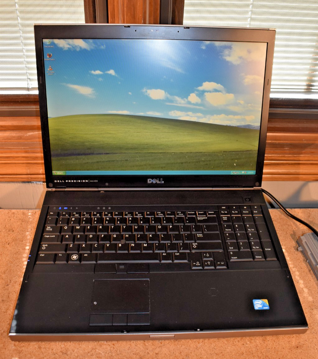 Dell Precision M6400 17" Windows XP Pro 32-bit T9900 3.06GHz SSD AMD FirePro