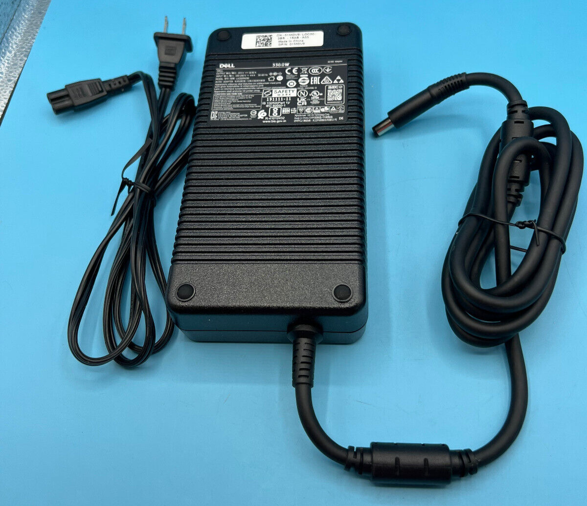 DELL 330W Alienware M18x 18 X51 R1 R2 R3 LA330PM190 Power Supply AC Adapter