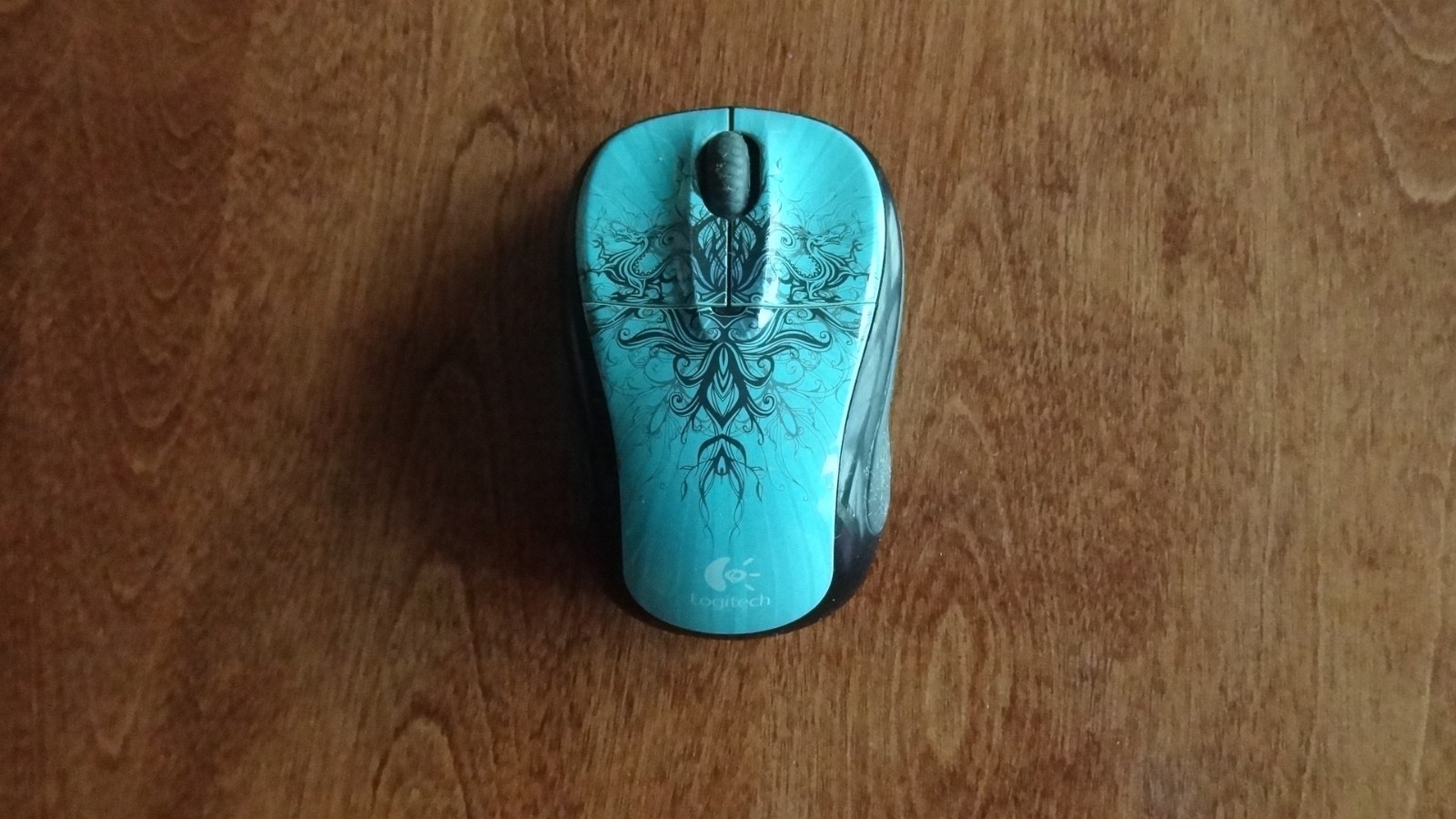 Logitech M305 Wireless Optical Mouse w/ Receiver Turquoise - Used Works