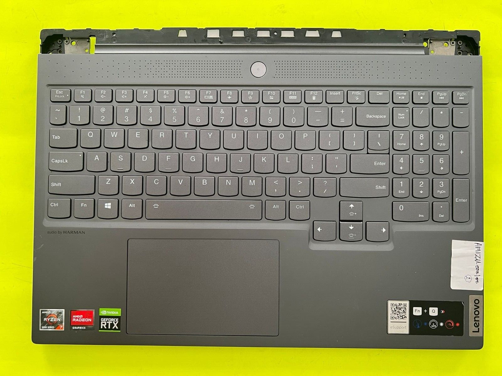 AM1ZU000100 Lenovo Y9000K R9000K Notebook Palm Cover Case Keyboard+Touchpad
