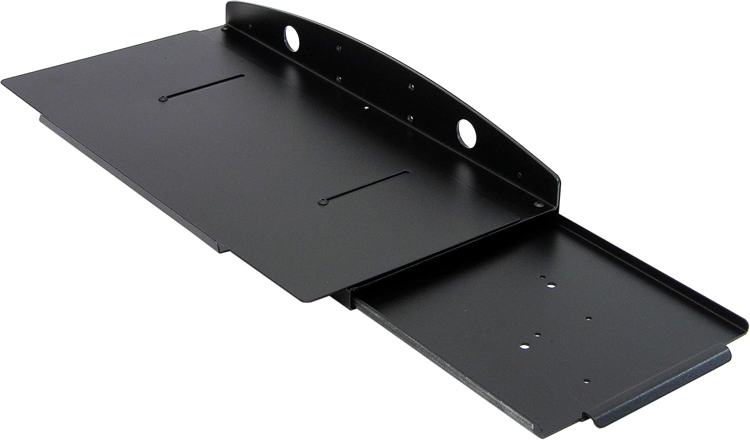 Ergotron – Keyboard Tray – Add-On for 100 Series Keyboard Arm Pivot – Black