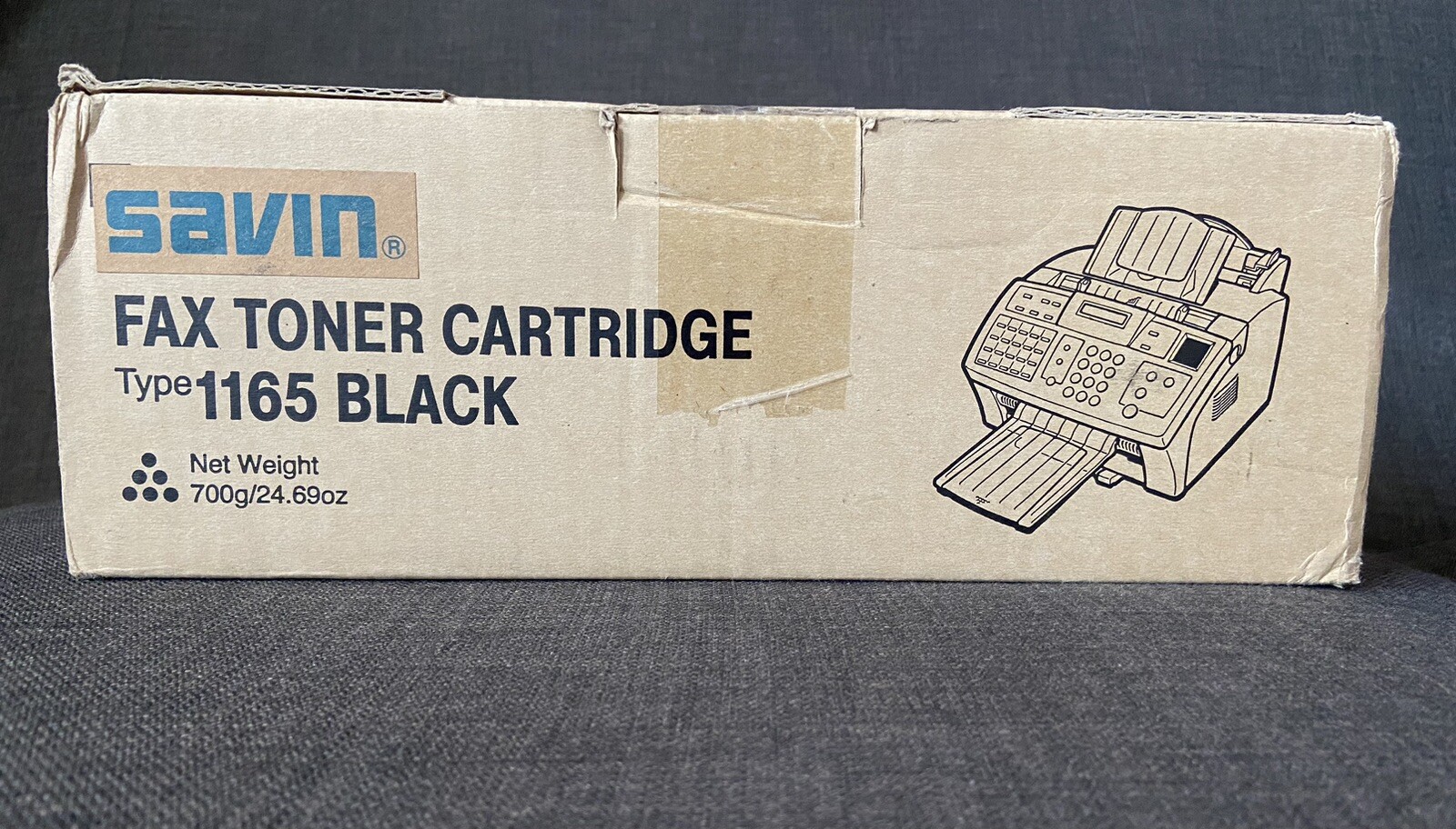 Ricoh Savin Lanier Genuine Fax Toner 1165 Black