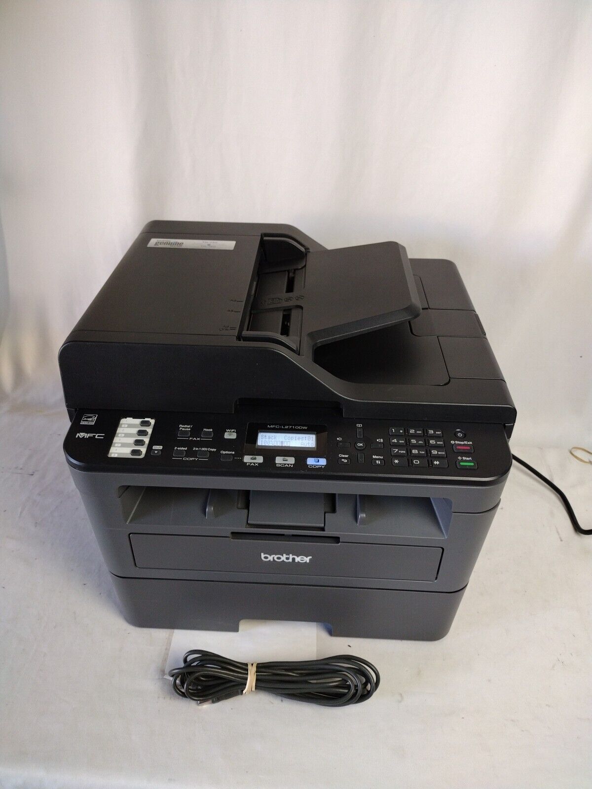 🔥Genuine Brother MFCL2710DW Compact Wireless All-In-One Printer New Drum. 