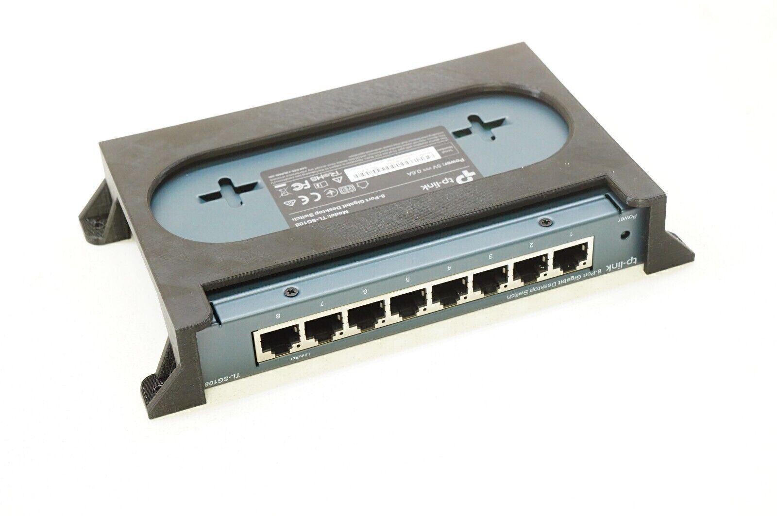 Wall Mount for TP-Link TP-SG108 & TP-SG108E Network Switch TL-SG108S