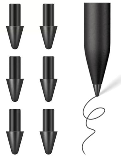 6 PCS Carbon-Filled Tips for Paper Pro Stylus Pen Nibs Replacement