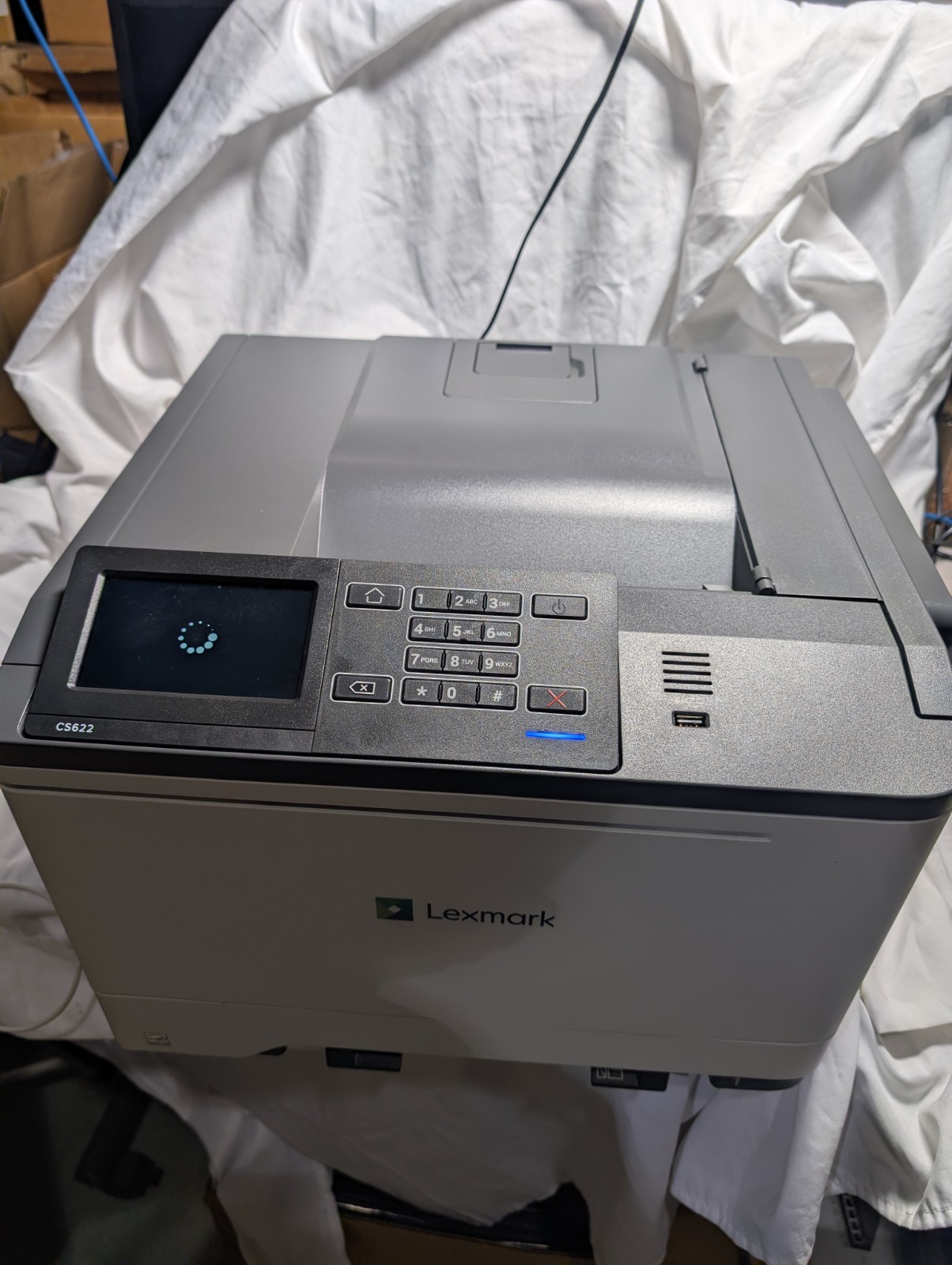 Lexmark CS622de (42C0000) Color Laser Printer Only 27 Pages Printed Local Pickup