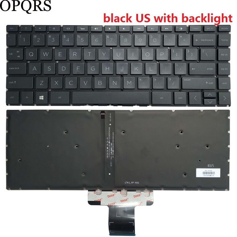 Laptop US Keyboard HP Pavilion 14-cm0032la 14-cm0054la 14-cm0056la 14-cm1023la