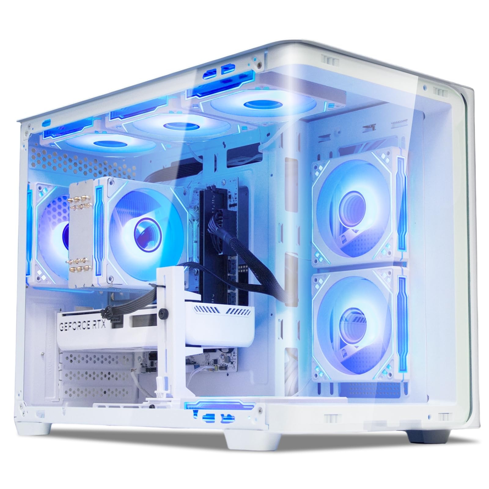 suevery Gaming PC Core I9 RTX 5060TI 8G Desktop Tower