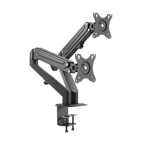 Dual Monitor Desk Mount Fits 22” to 35” Ultrawide Computer Screen, PR6002